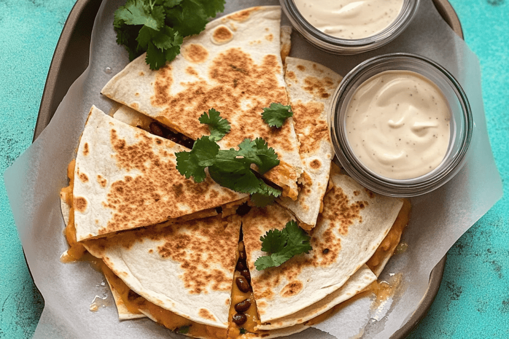 Black Bean Quesadillas