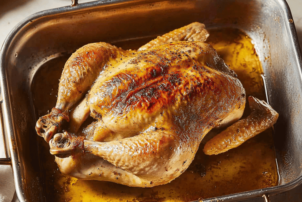 Deliciously Juicy Roasted Chicken