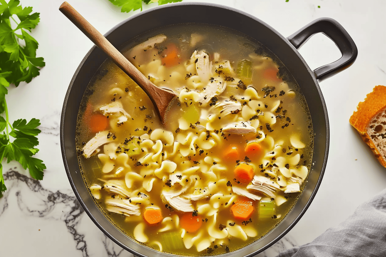 Quick and Easy Chicken Noodle Soup