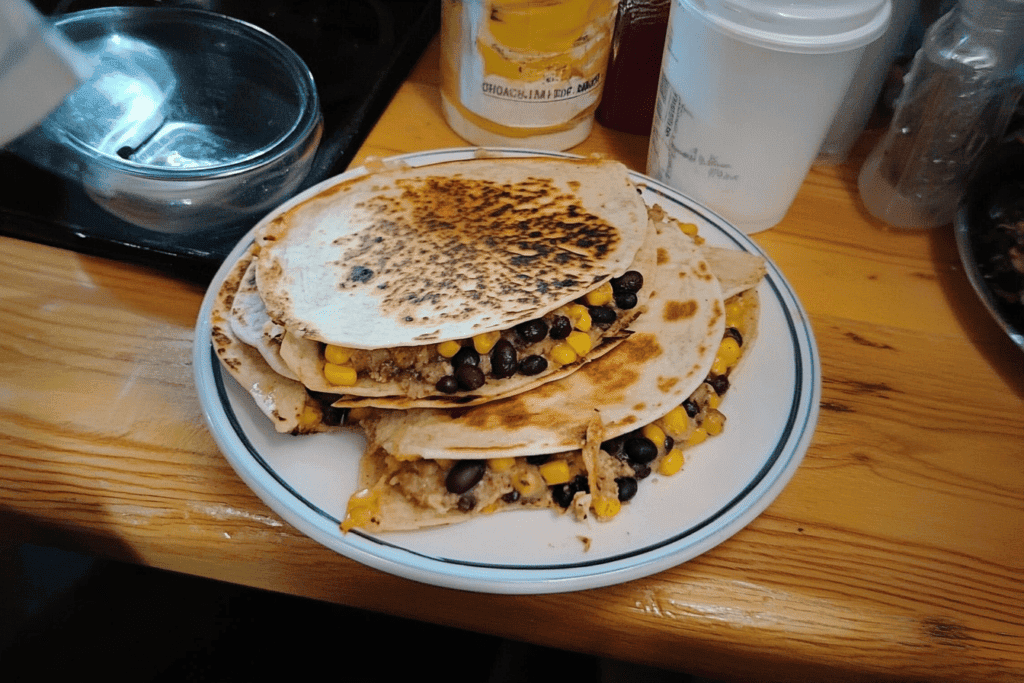 Black Bean and Corn Quesadillas