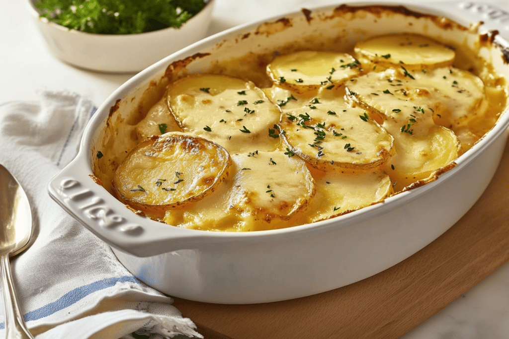 Creamy au Gratin Potatoes1