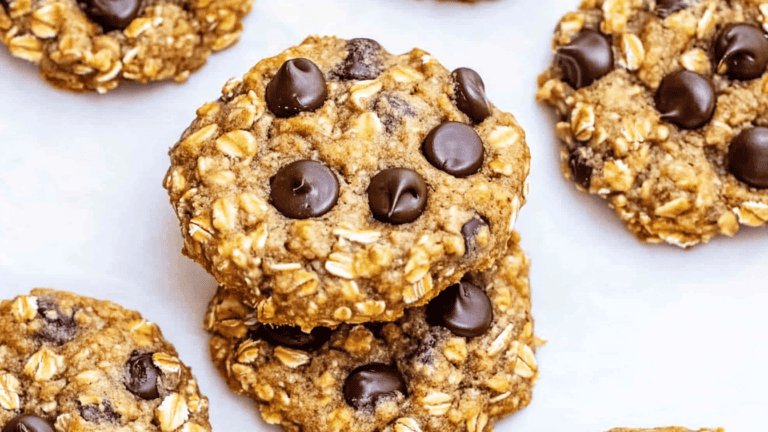 Healthy Banana Oatmeal Cookies edited