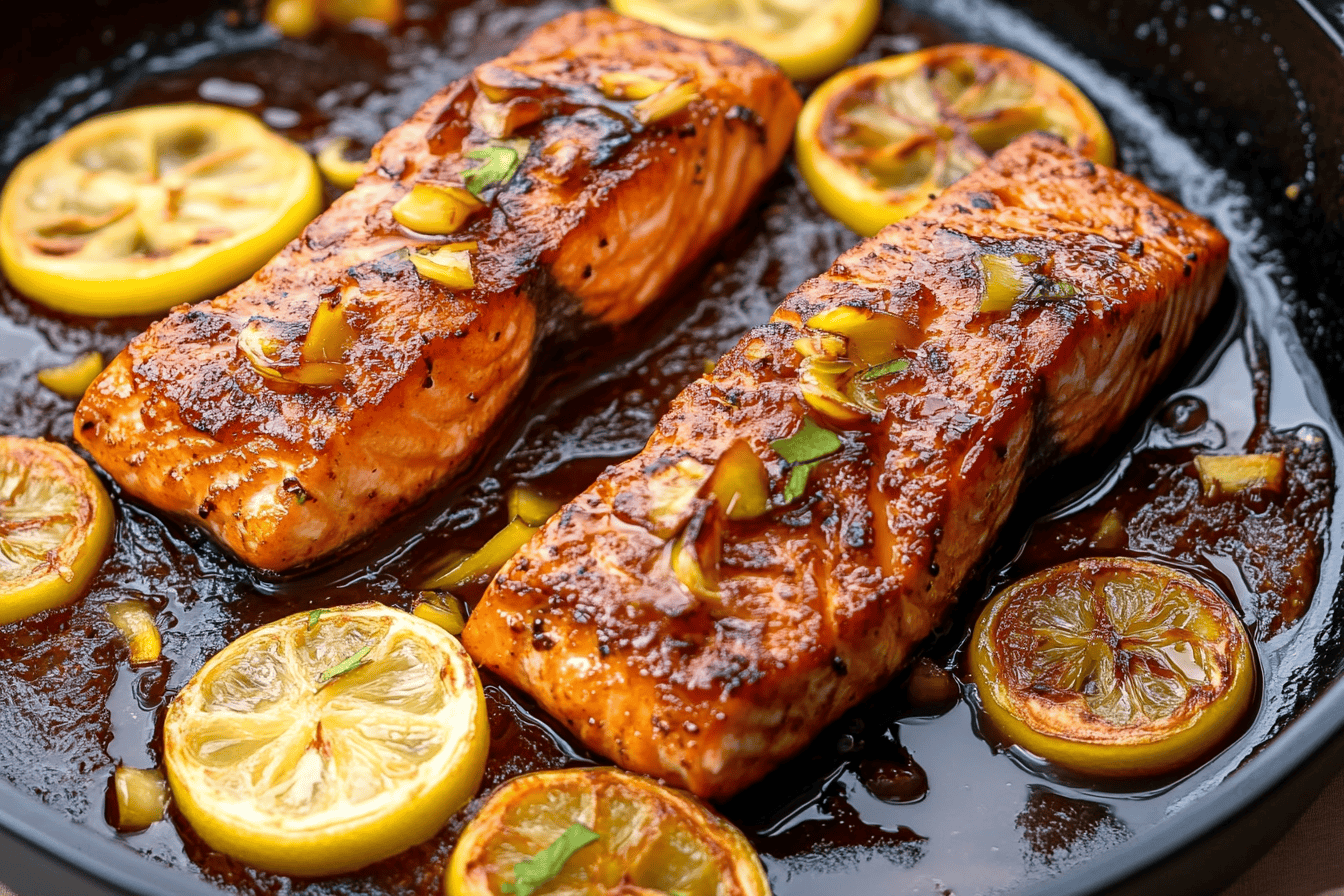 Honey Garlic Salmon recipe