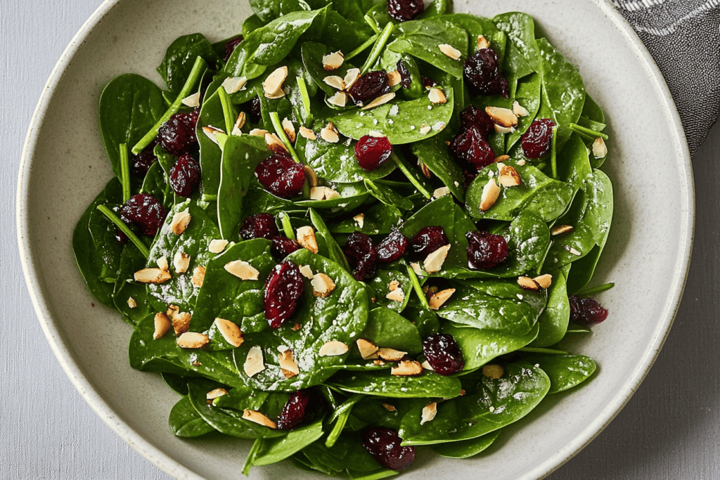 Jamie's Cranberry Spinach Salad