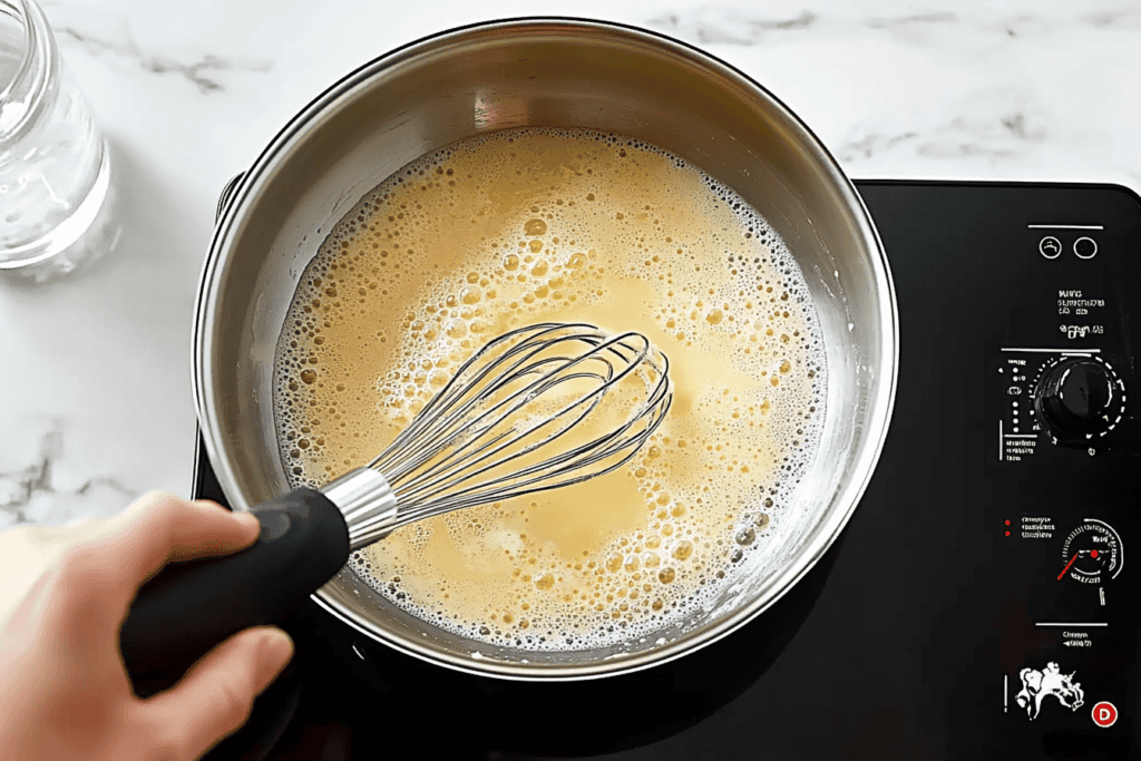 Melt butter in a medium saucepan over medium hea