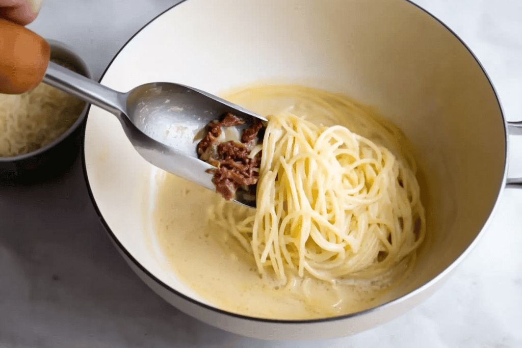 Pasta Carbonara,