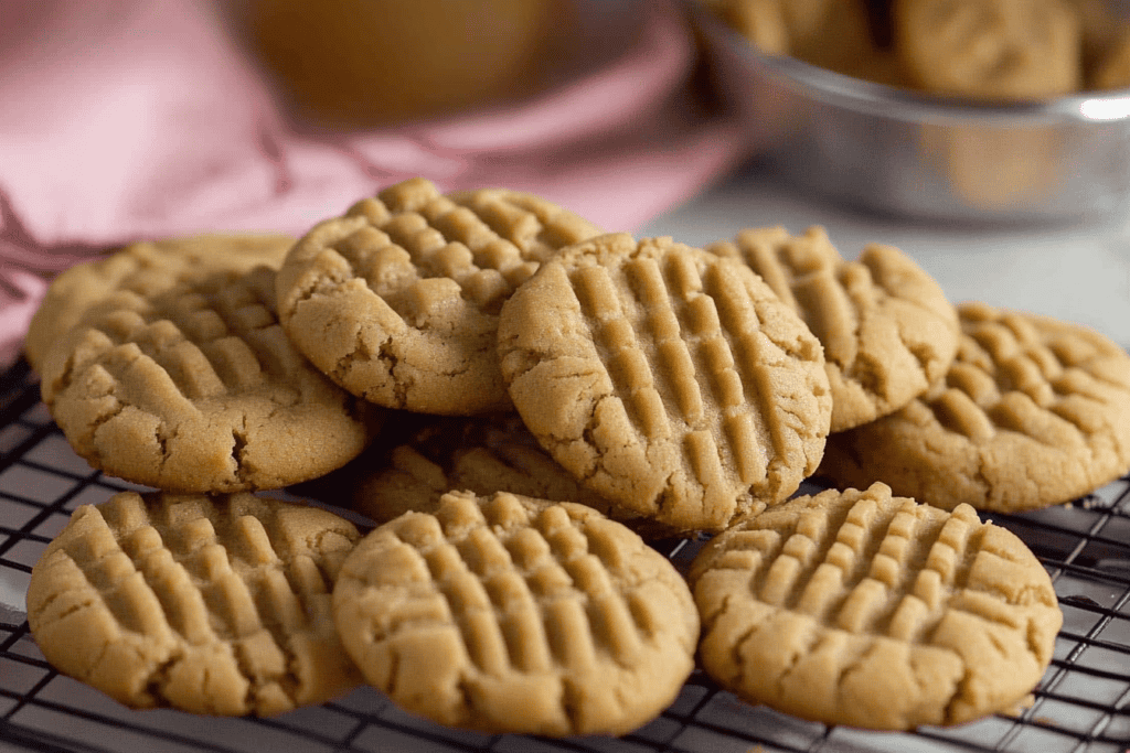 Peanut Butter Cookies Recipe home made. 385a6b54 1469 484d 8554 ffa6519550d6