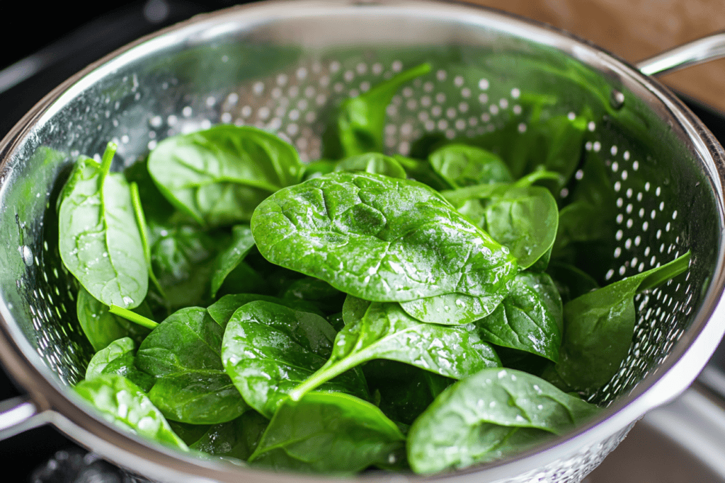 Prepare the Spinach