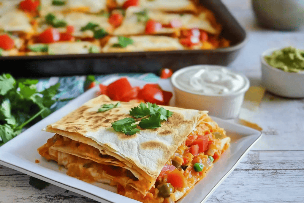 Sheet Pan Quesadillas 3