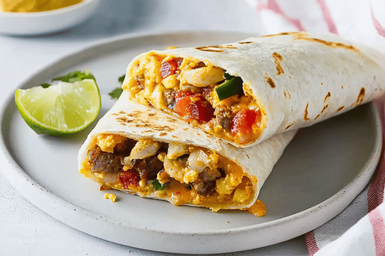 Southwest Breakfast Burritos