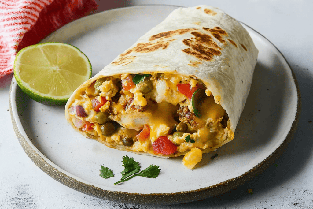 Southwest Breakfast Burritos