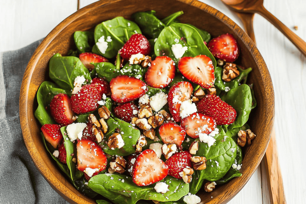 Spinach Strawberry Salad