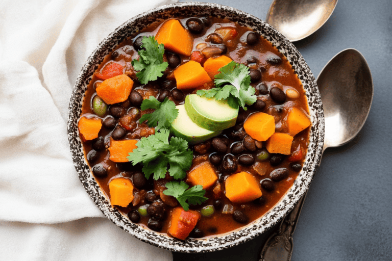 Sweet Potato Black BeanChili