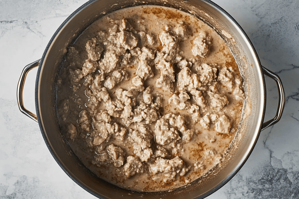 Simple Beef Stroganoff 