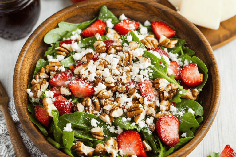 Strawberry Spinach Salad 1