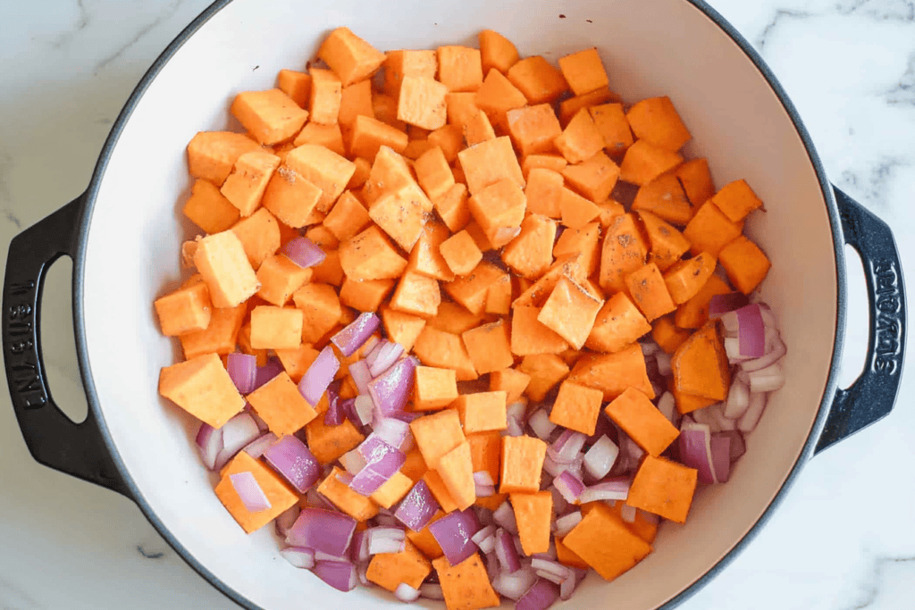 Sweet Potato Black Bean Chili