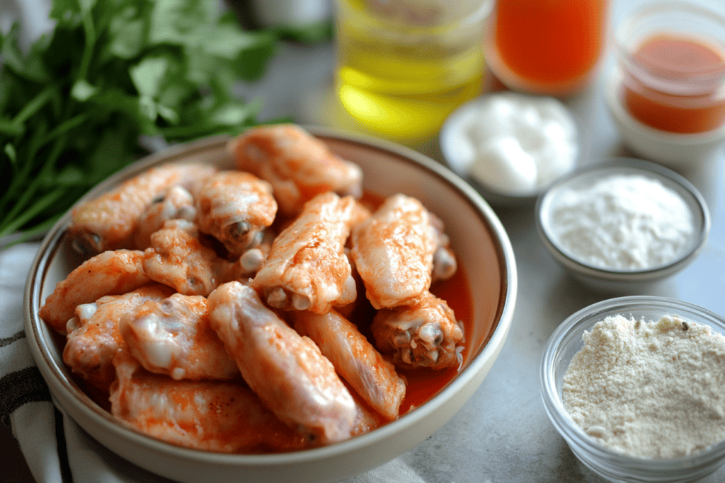 Crispy Buffalo Wings,